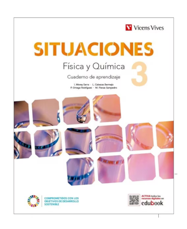 Cuaderno de situaciones de aprendizaje de Física y Química para 3.º de ESO, Vicens Vives